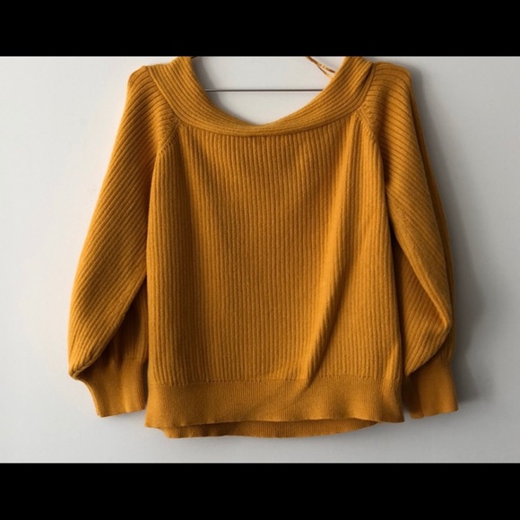 Moth by Anthropologie Off Shoulder Dancer Sweater! - Picture 6 of 11